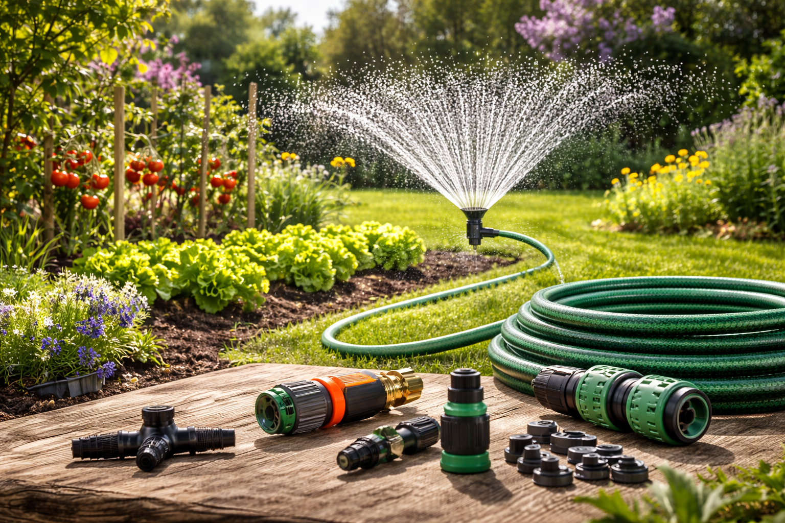 Kiskerti öntözés alapjai – mit érdemes már tavasszal kiépíteni?